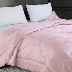 Malako Eco - Luxe Baby Pink 100% Bamboo Quilt/Comforter (For Summer: 200GSM) - MALAKO