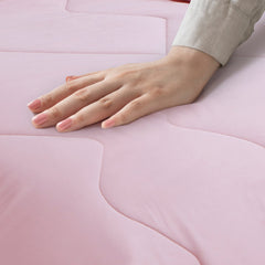 Malako Eco - Luxe Baby Pink 100% Bamboo Quilt/Comforter (For Summer: 200GSM) - MALAKO