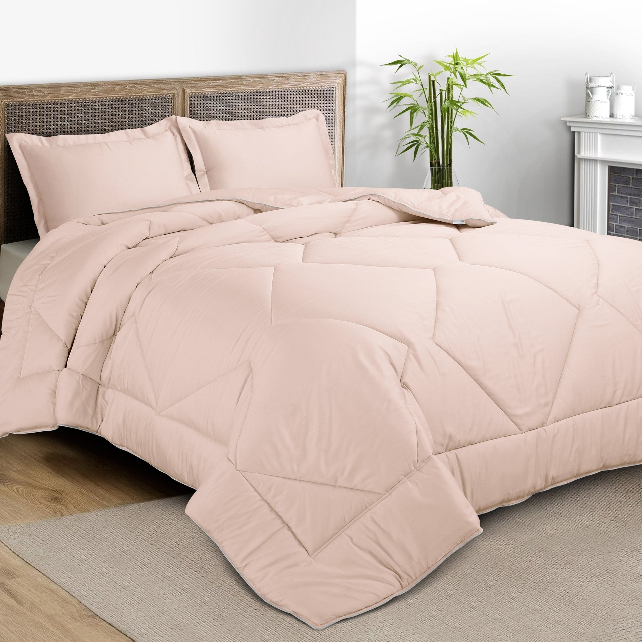 Malako Eco - Luxe Light Beige 100% Bamboo Quilt/Comforter (For Summer: 200GSM) - MALAKO