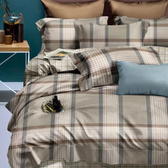 Malako Royale 100% Cotton King Size Printed Bedding - MALAKO