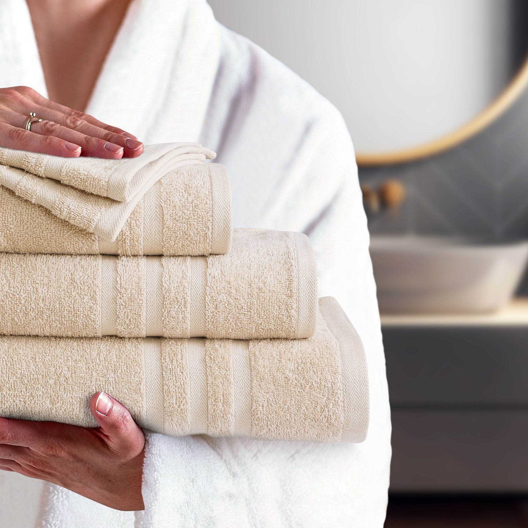 Malako Serene Soft 100% Cotton Towels - MALAKO